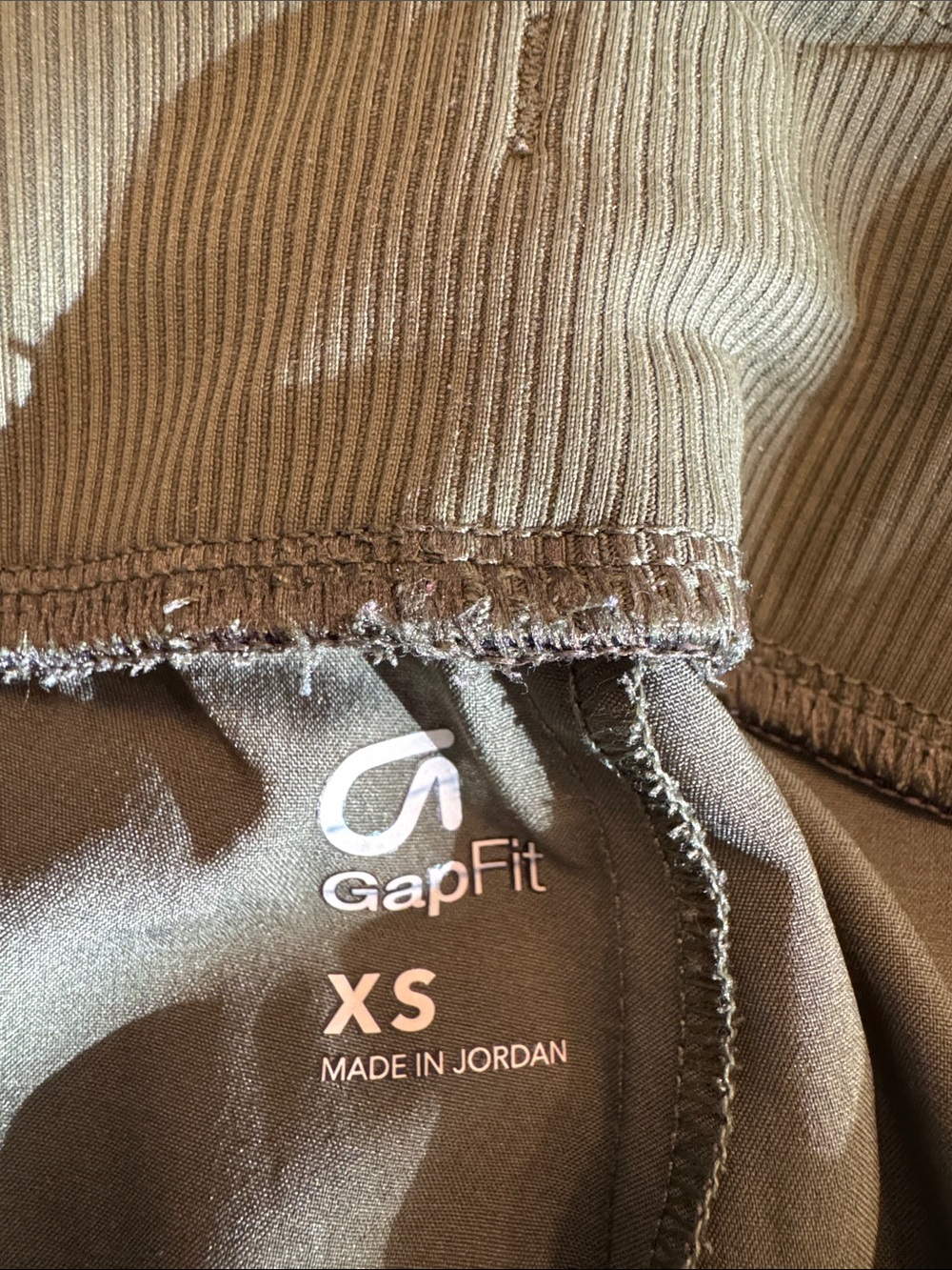 GAP Olive Green Women's Jogger Track Pants - Picture 4 of 4